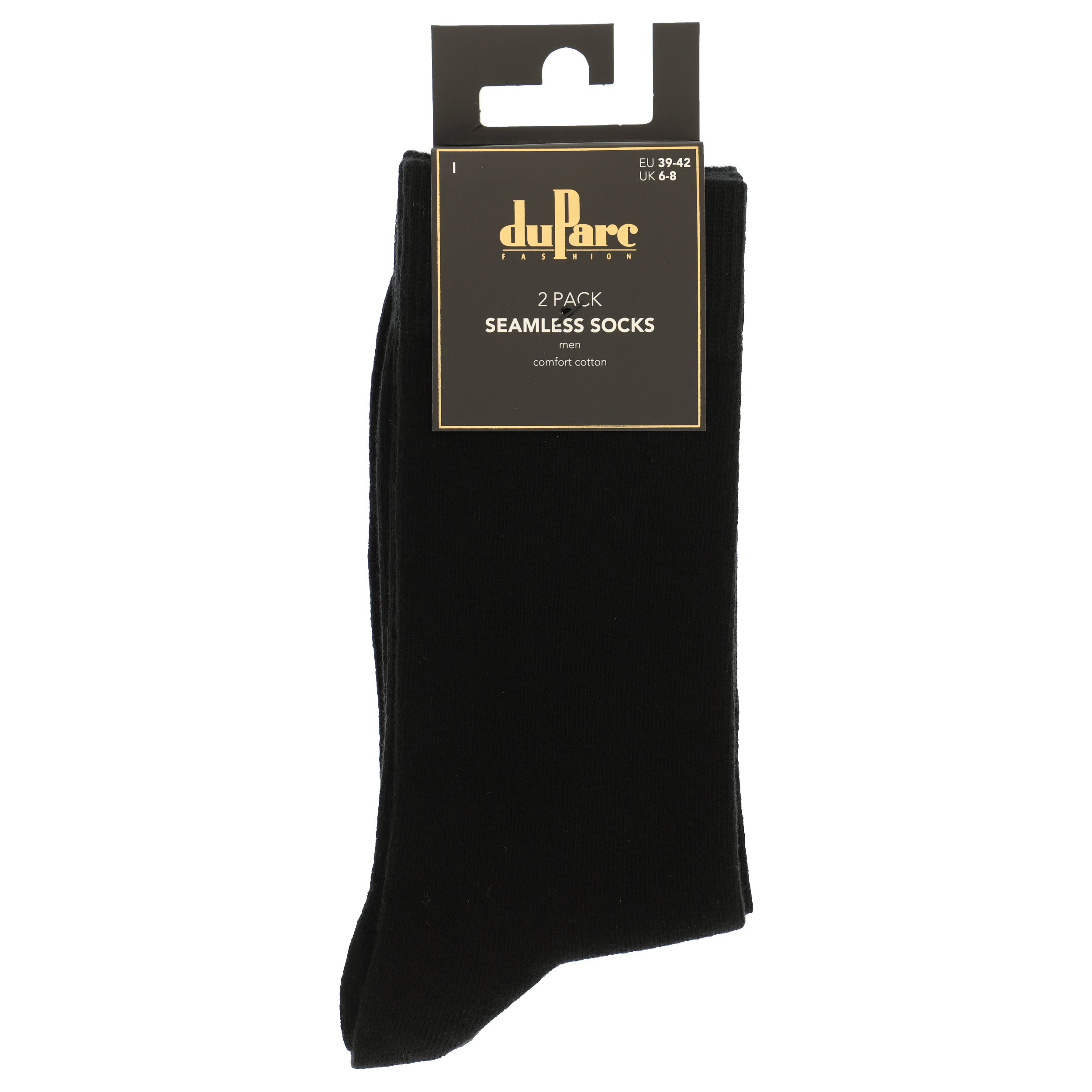 DuParc Herensok zwart uni 43-46