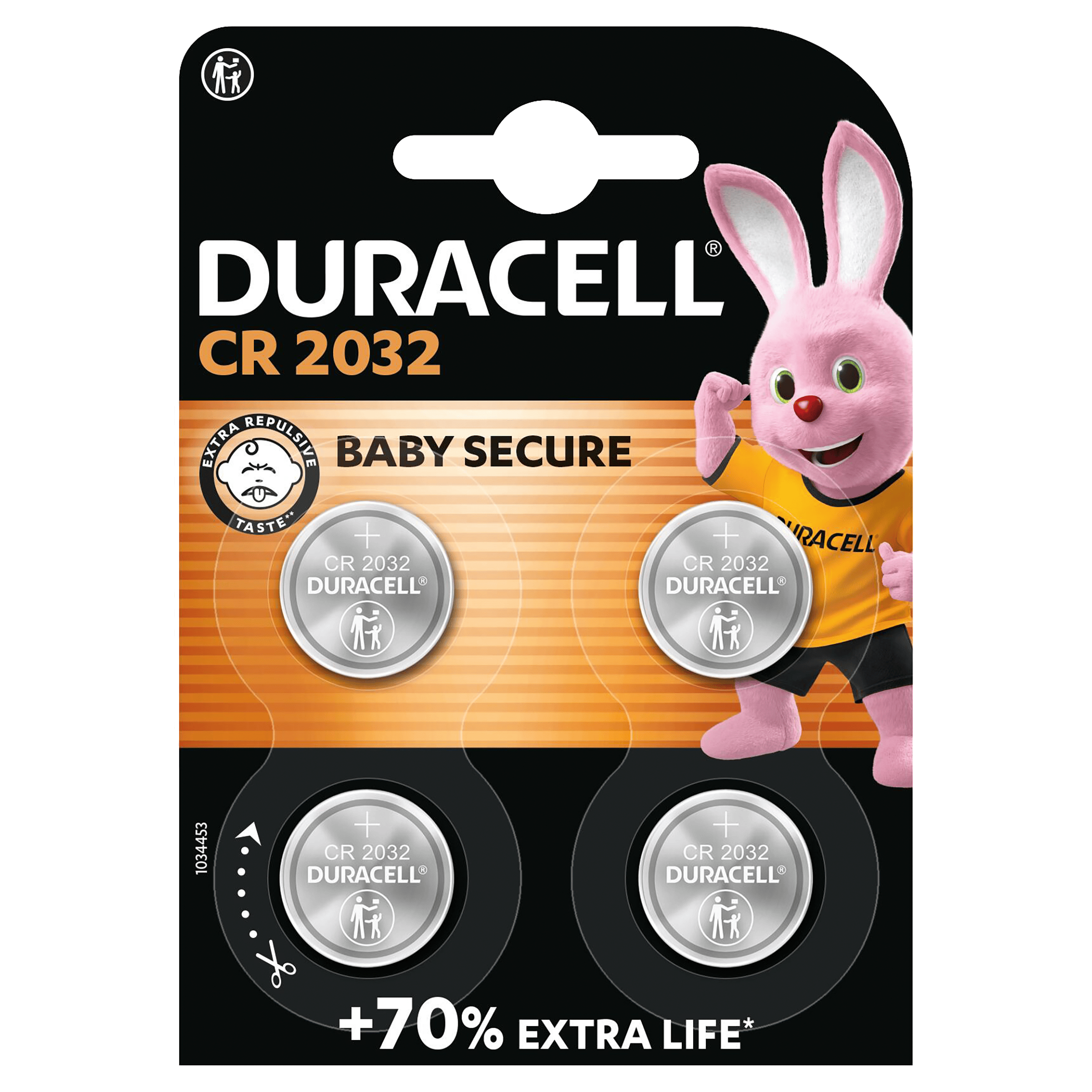 Duracell Duracell SPE Lithium 2032 X4 Doos 4 st
