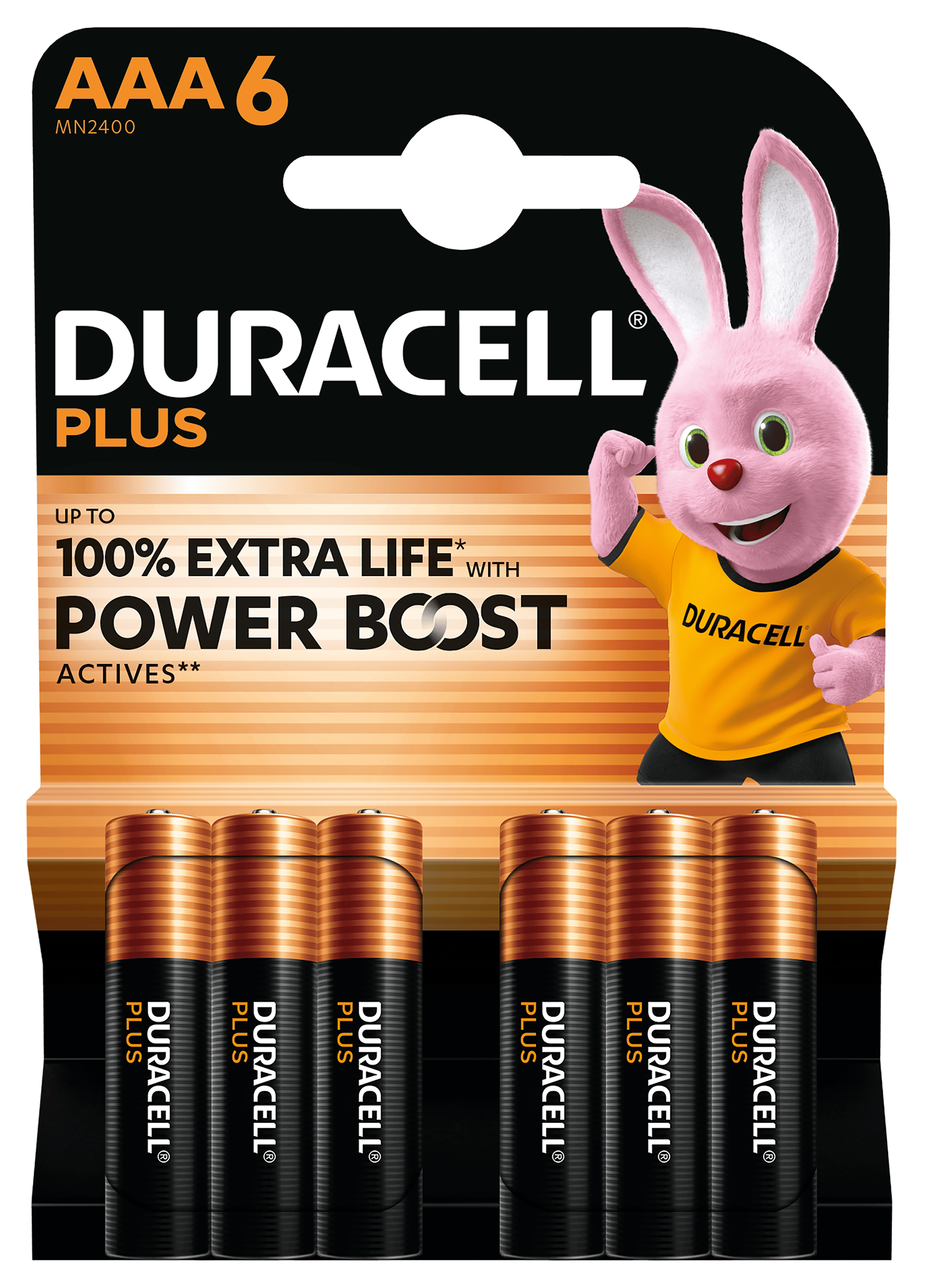 Duracell Plus AAA 6 Stuks