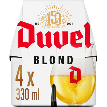 Duvel - 6.66% Blond - Fles - 4 x 330ML