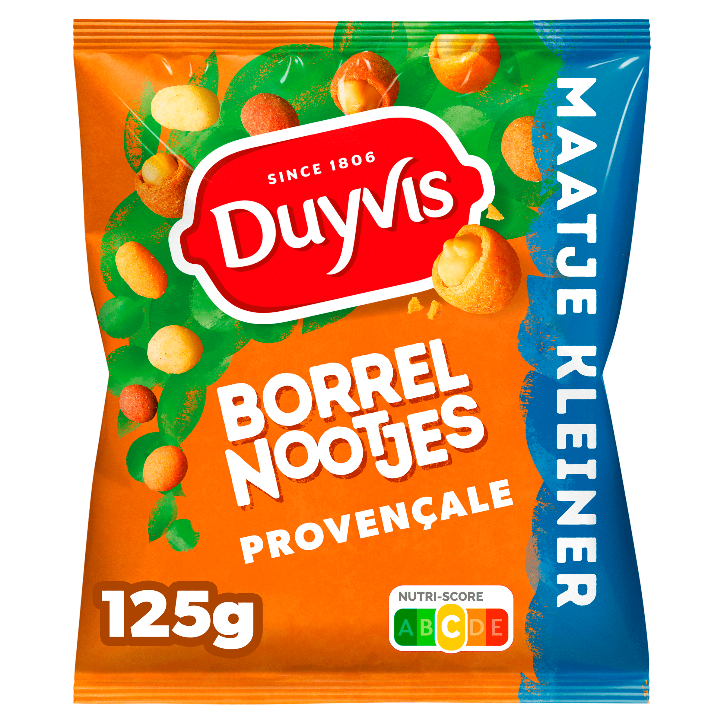 Duyvis Borrelnootjes provençale Zak 125 g
