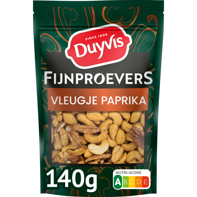 Duyvis Fijnproevers paprika cashew & pecannoot
