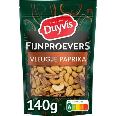 Duyvis Fijnproevers paprika cashew & pecannoot