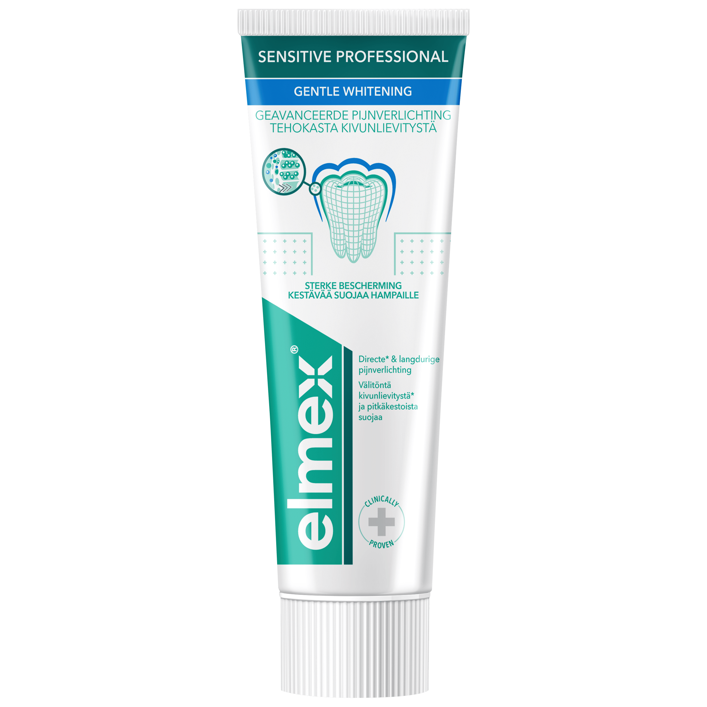 Elmex Tandpasta professional whitening Doos 75 ml