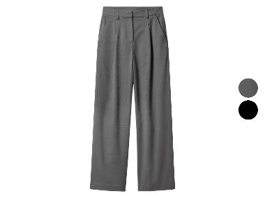 esmara® Dames flanellen broek - Wide leg