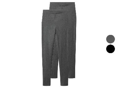 esmara® Set van 2 dames zwangerschapsleggings