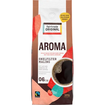 Fairtrade Original Aroma Snelfiltermaling 500 g