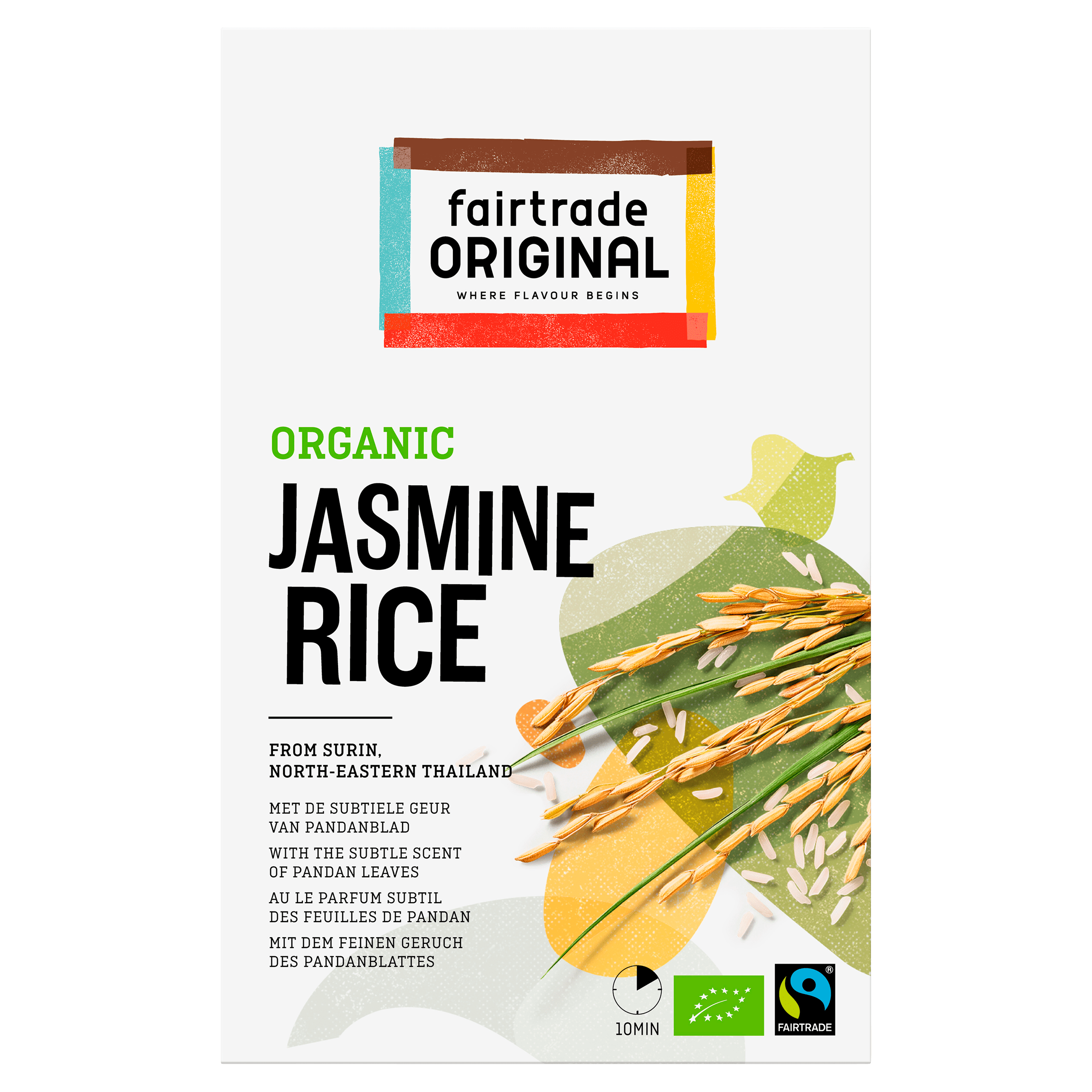 Fairtrade Original Pandanrijst Organic Doos 400 g