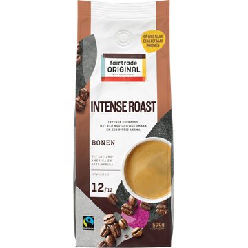 Fairtrade Original Intense Roast Bonen 500 g