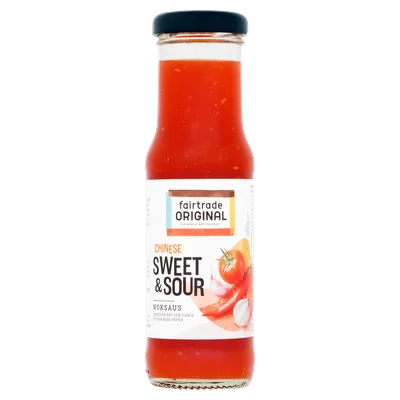 Fairtrade Original Woksaus zoet-zuur Fairtrade
