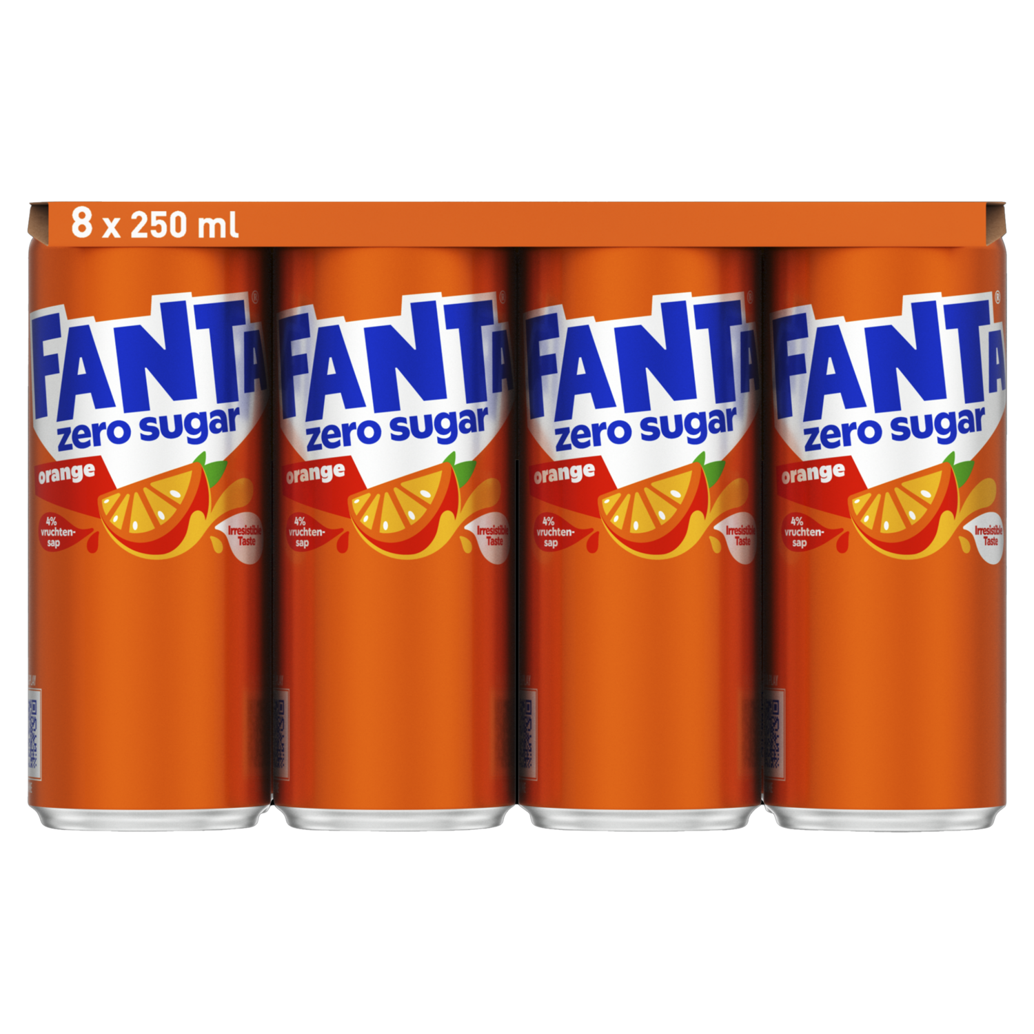 Fanta Orange no sugar 8x25 cl
