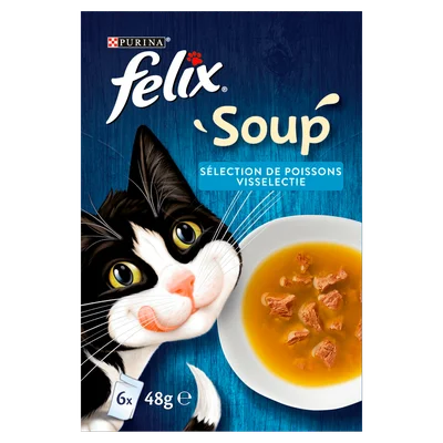 Felix Soup Original kattenvoer farm selectie