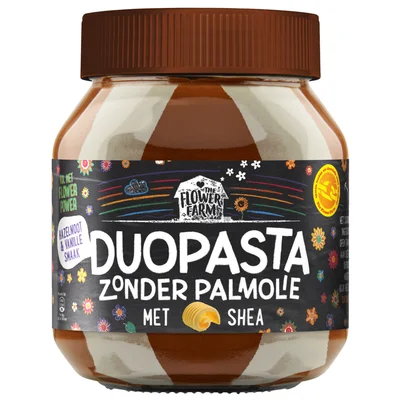 The Flower Farm Hazelnootpasta zonder palmolie 375g