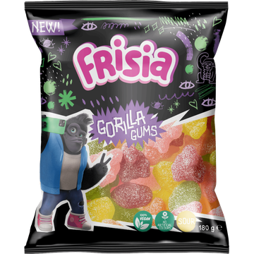Frisia Gorilla Gums Sour 180 g