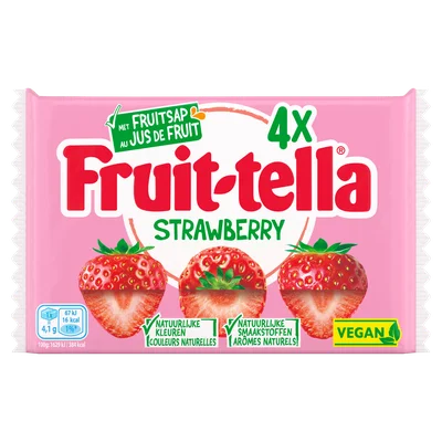 Fruittella Strawberry 4 stuks