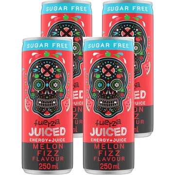 Fuerza Juiced Melon Mania Flavour 4 x 250 ml