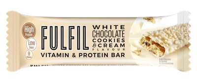 Fulfil Fulfil White Chocolate Cookies Wikkel 55 g