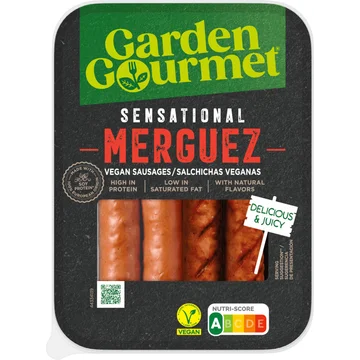 Garden Gourmet Vleesvervanger Sensational Sausage Merguez 180g