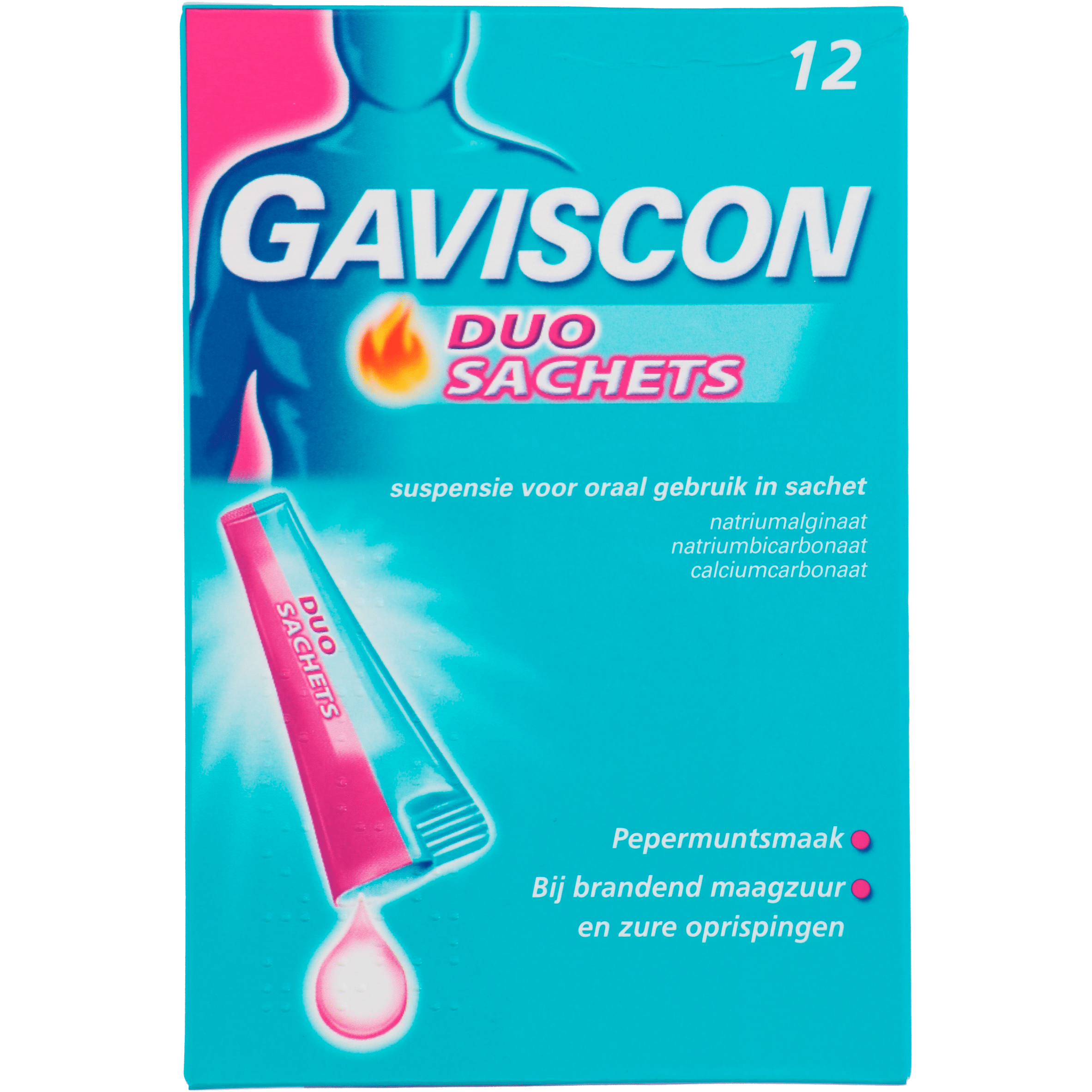 Gaviscon Duo suspensie 10ml Doos 12 st
