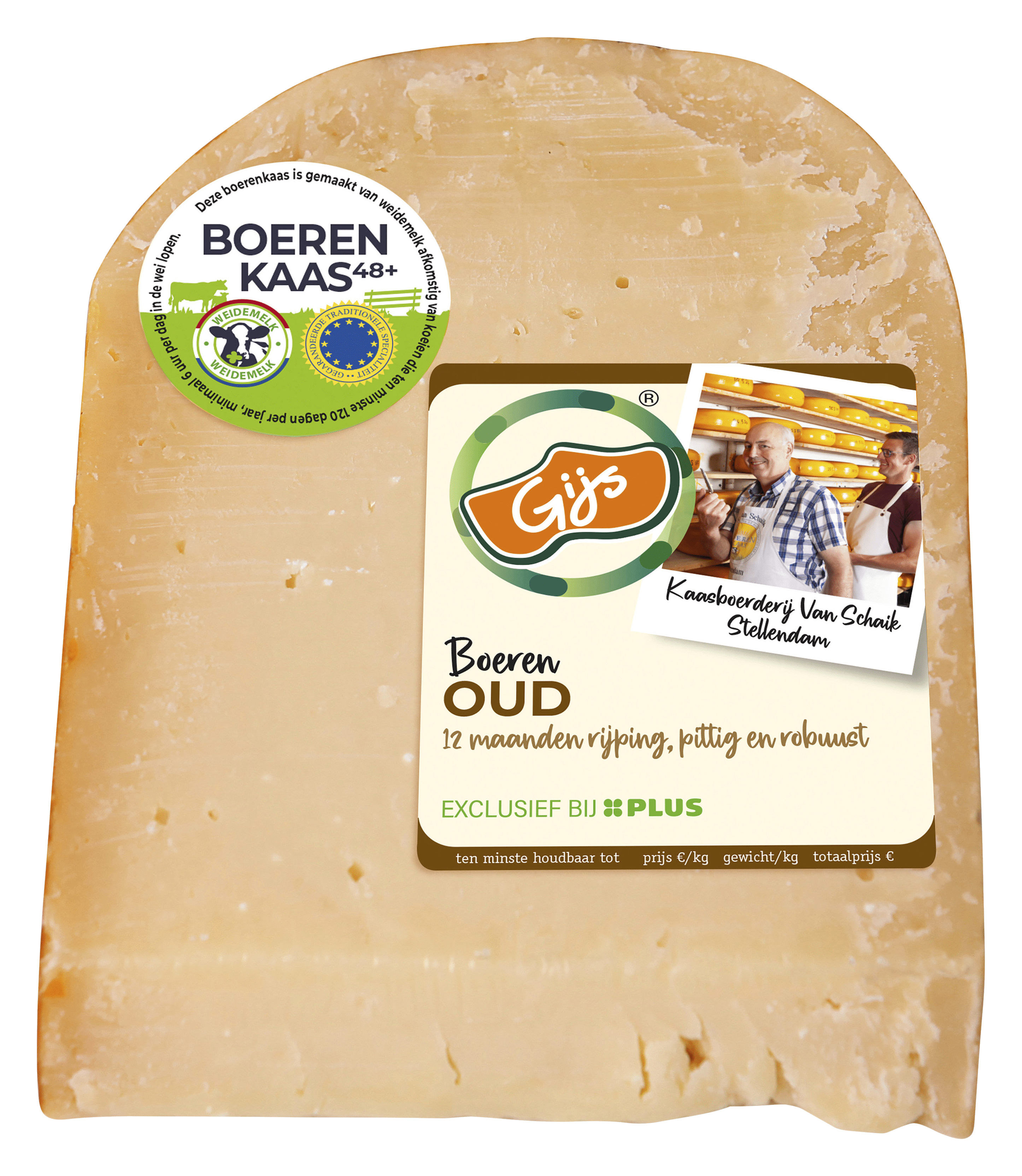 GIJS Boerenkaas oud 48+ stuk