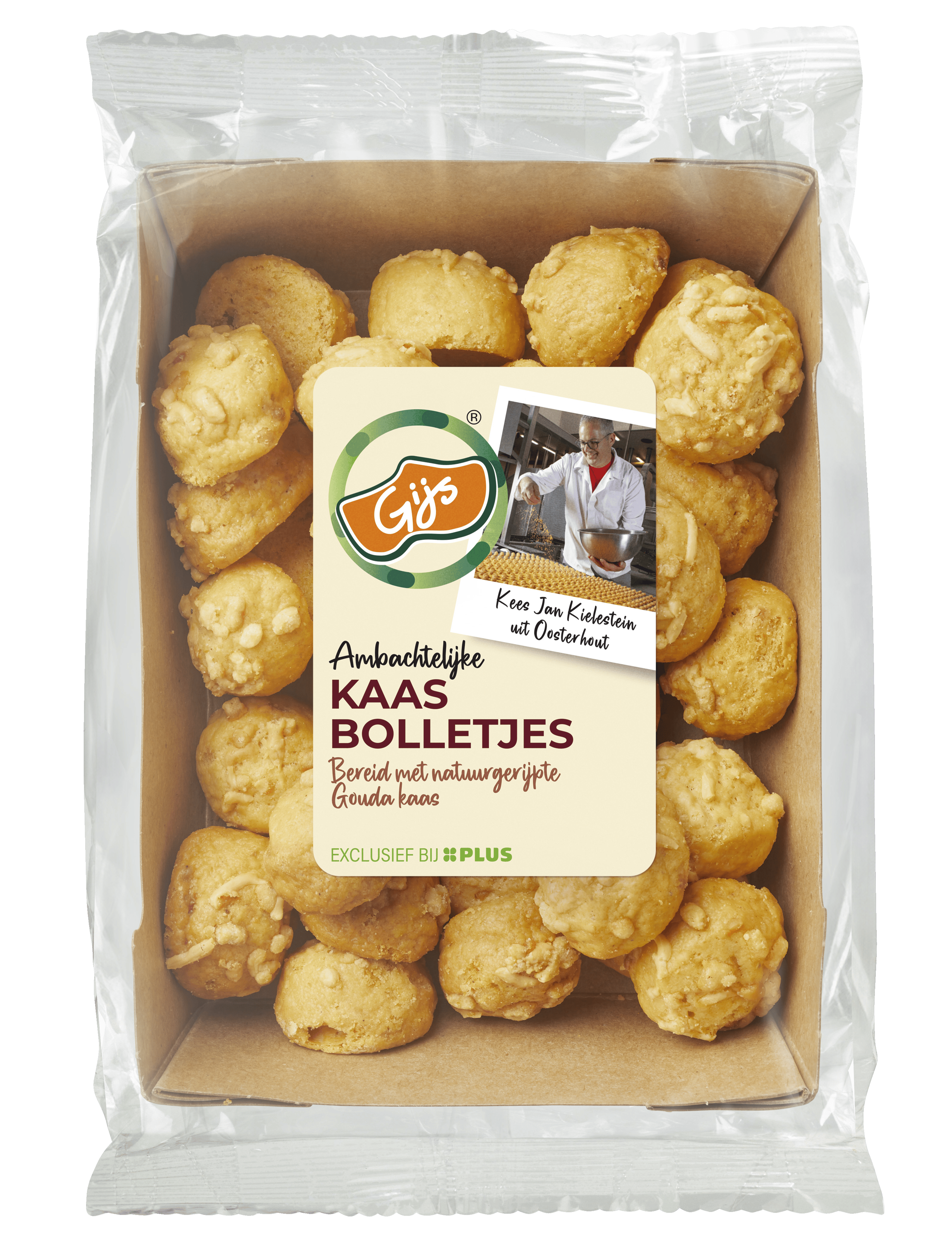 GIJS Kaasbolletjes Bakje 100 g