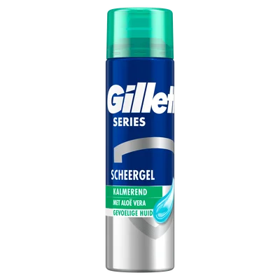Gillette SERIES gevoelige huid Shaving Gel Spuitbus 200 ml