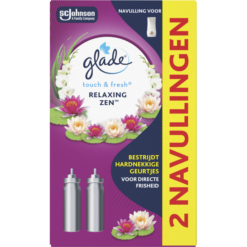 Glade Touch & fresh relaxing zen 2 navullingen