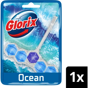 Glorix Power Clean Toiletblok Ocean 1 stuk