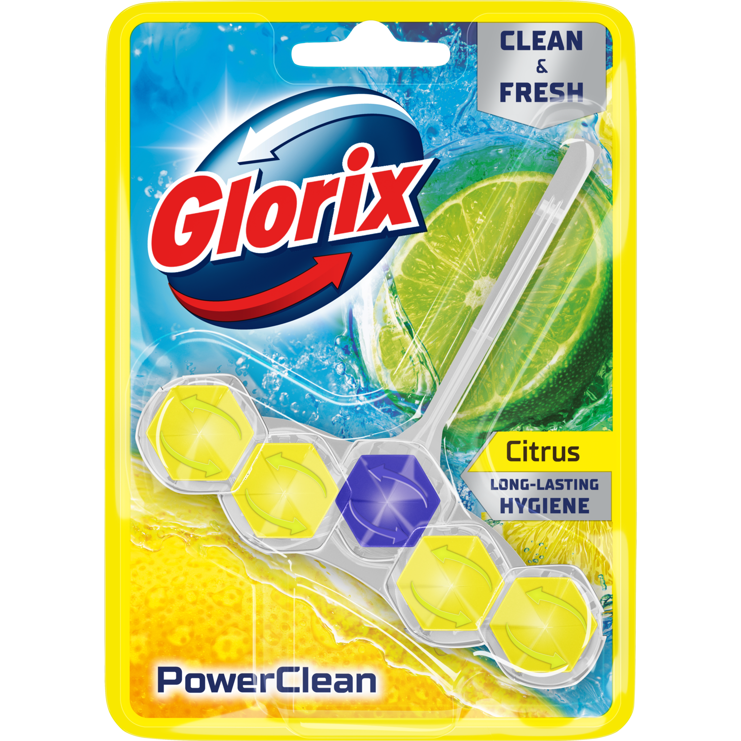 Glorix Toiletblok citrus