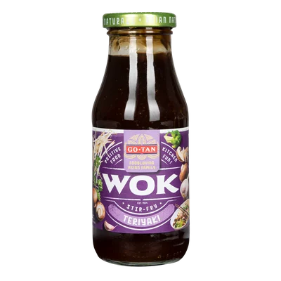 Go-Tan Woksaus oyster garlic Fles 240 ml