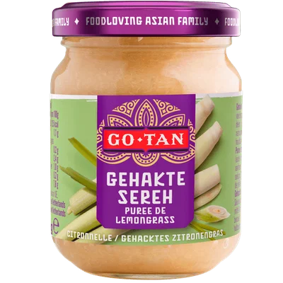 Go-Tan Gehakte lemongrass (citroengras) Pot 100 g