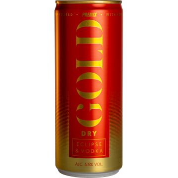 Gold Dry Eclipse & Vodka Premix 250 ml