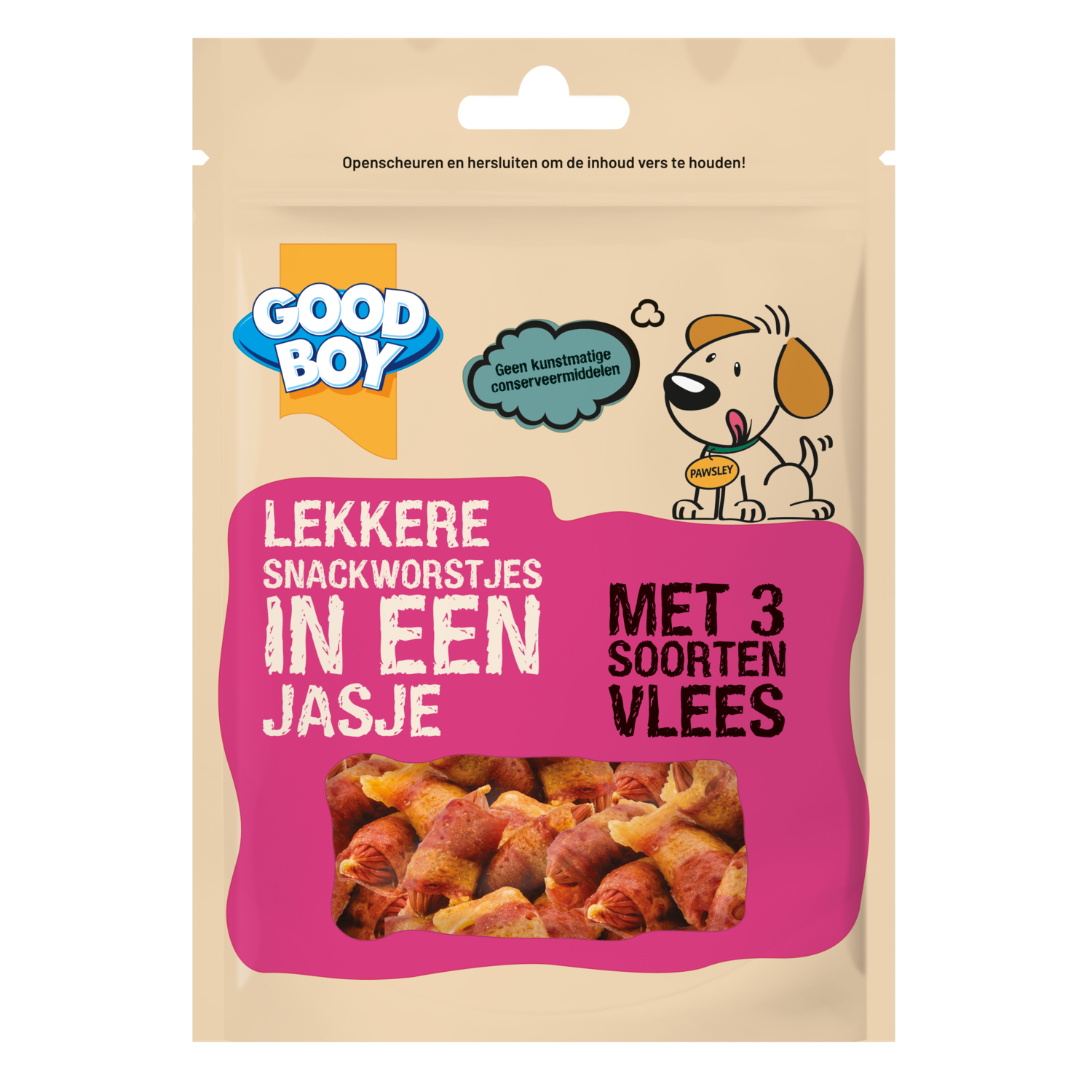 Good Boy Hondensnacks pigs in blankets