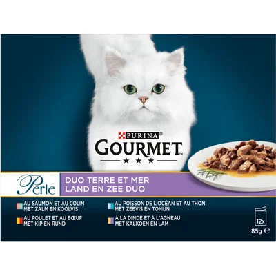 Gourmet Perle land en zee duo minifilets in saus