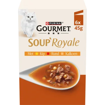 Gourmet Soup Royale met Rund 6x45g