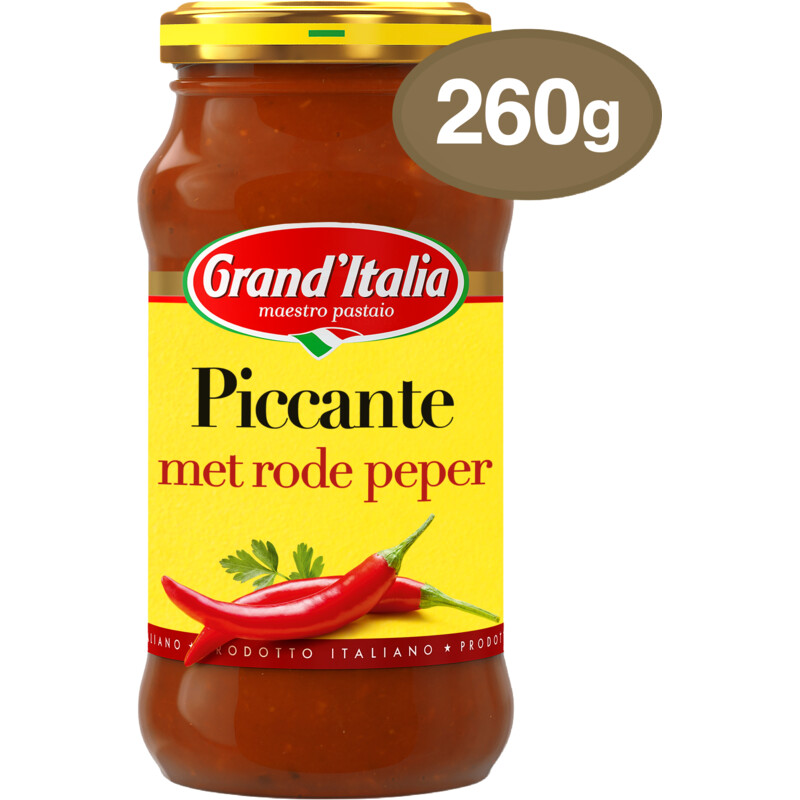 Grand' Italia Piccante met rode peper