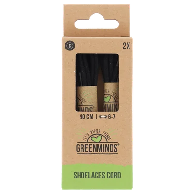 Greenminds Koordveter Fijn Zwart 90 cm 2p