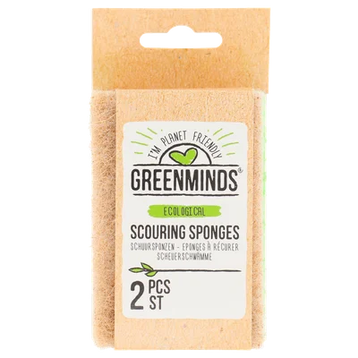 Greenminds Schuursponzen Krimp 2 st