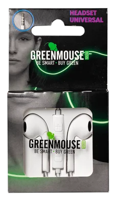 GreenMouse Headset Connection 3.5 mm Wikkel 32 g