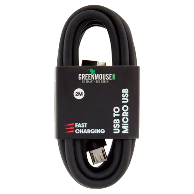 GreenMouse Micro USB data cable 2meter Doos 1 st
