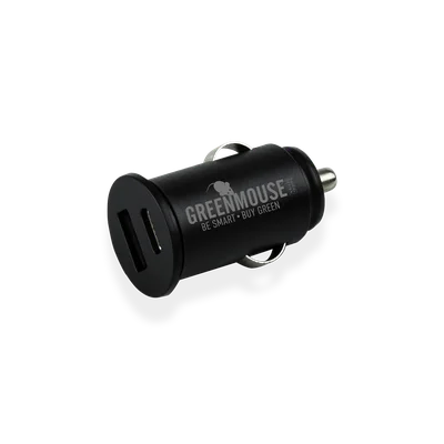 GreenMouse Car Charger USB & USB-C Black