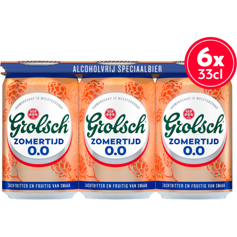 Grolsch Zomertijd 0.0 6-pack