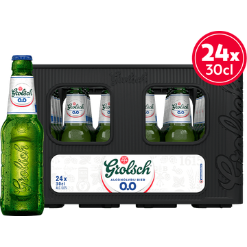 Grolsch - 0.0% Alcoholvrij - Krat - 24 x 300ML
