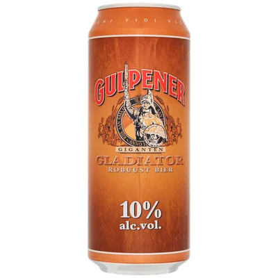Gulpener Gladiator pilsner bier Blik 500 ml