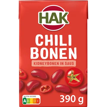 HAK Chilibonen 380g