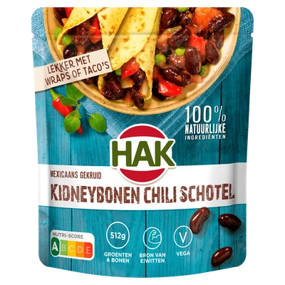 Hak Kidneybonen chili schotel Stazak 550 g