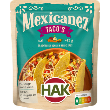 Hak Mexicanez Taco's 550 g