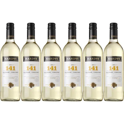 Hardys Bin 141 colombard chardonnay 6 flessen