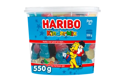 Haribo Kindermix silo Kuipje 550 g