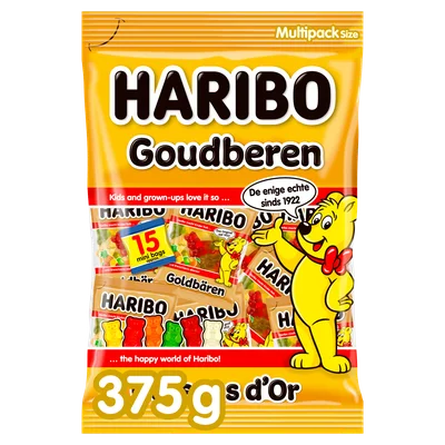 Haribo Goudberen Uitdeelzakjes